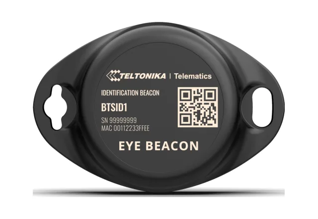 Tag Bluetooth Teltonika EYE Beacon con il codice QR